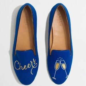 J. Crew Royal Blue Addie Loafers